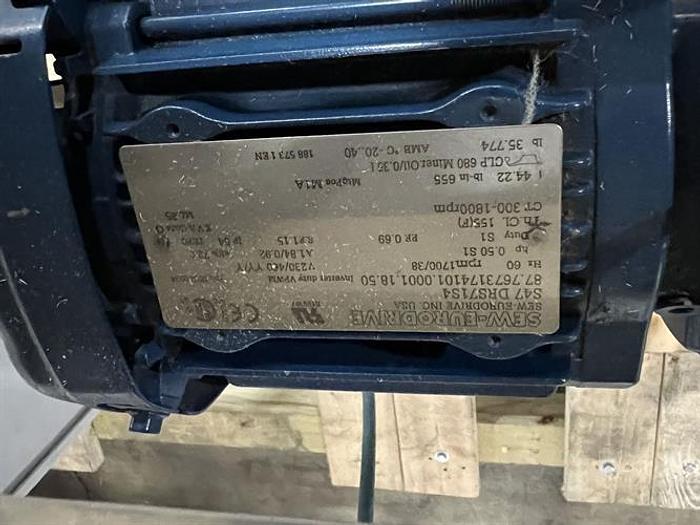 Used CTM Labeling Systems Model 3600a-AB-S84ex Print & Apply Labeler