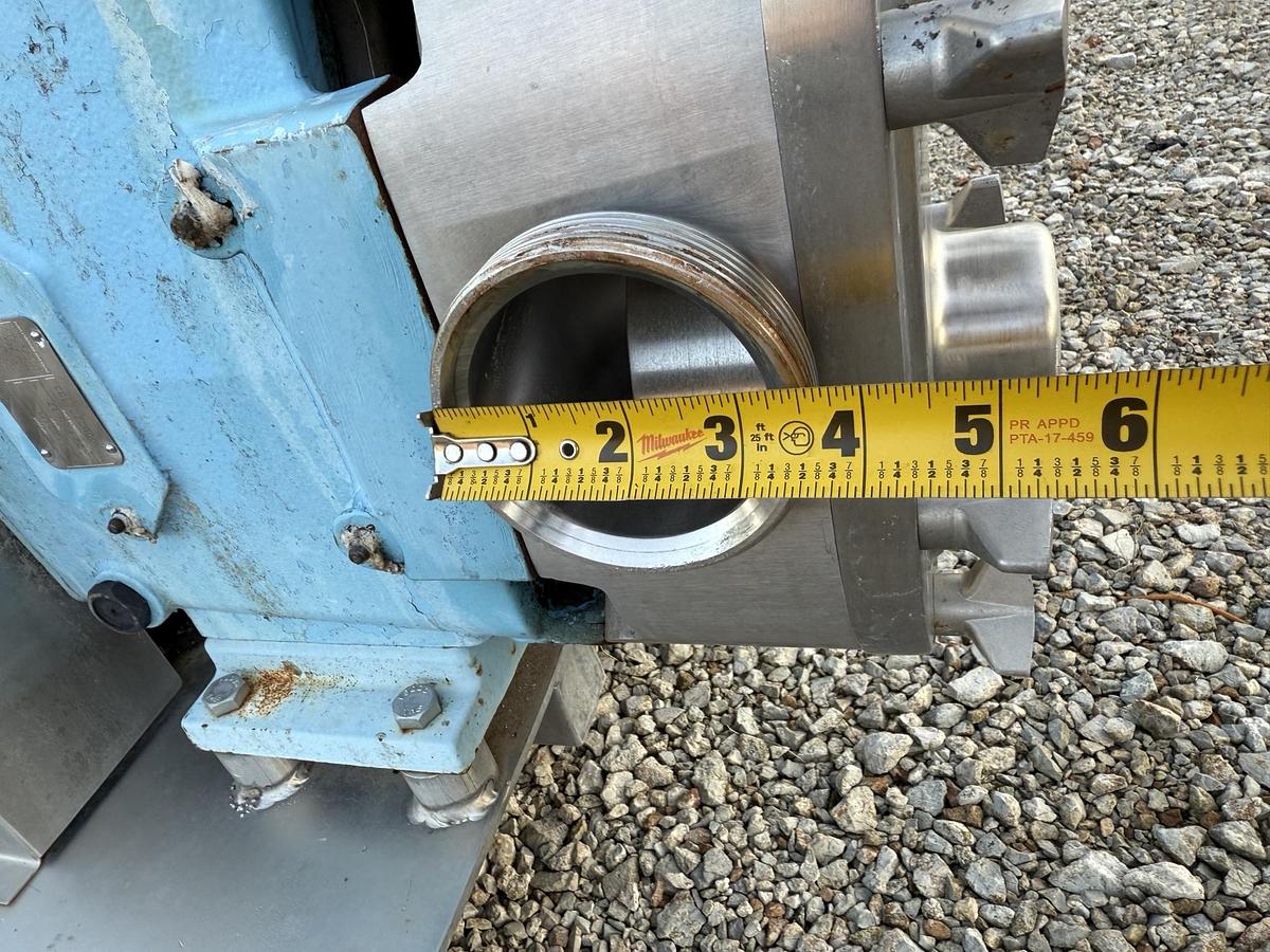 Used Waukesha model 130U1 Stainless Steel Positive Displacement pump