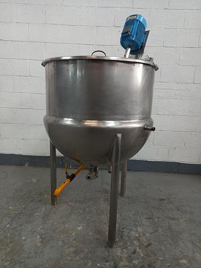 Used Stainless steel  85  gallon jacketed cooking & mixing kettle