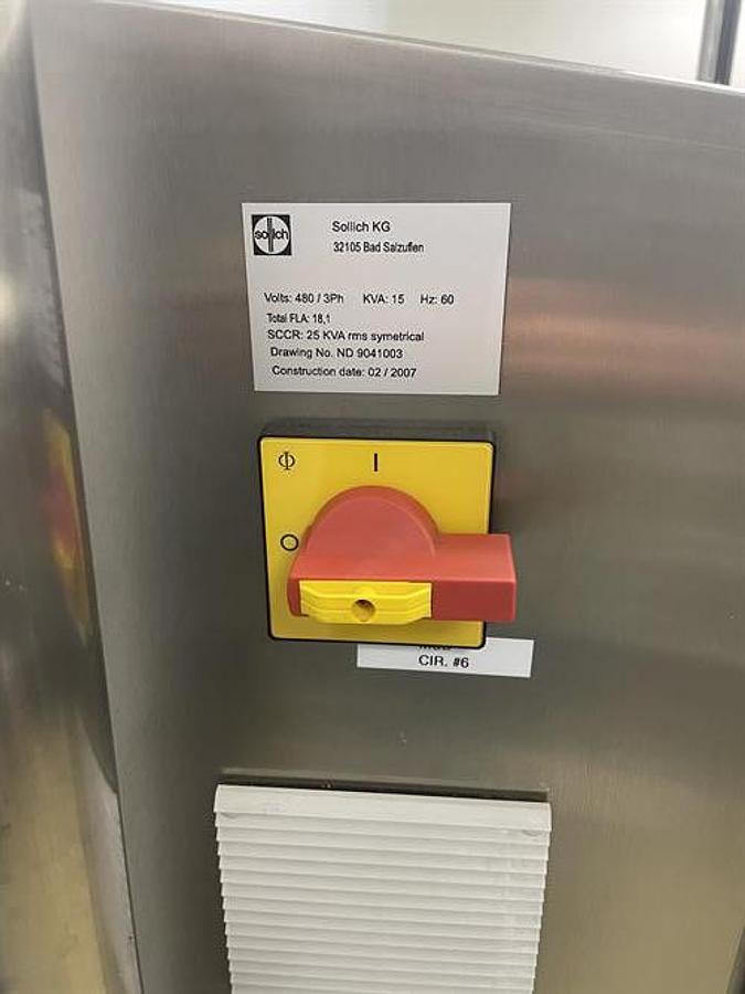 Used Sollich 620 (24") Caramel Nut Cluster Depositing Line - 150 clusters/minute