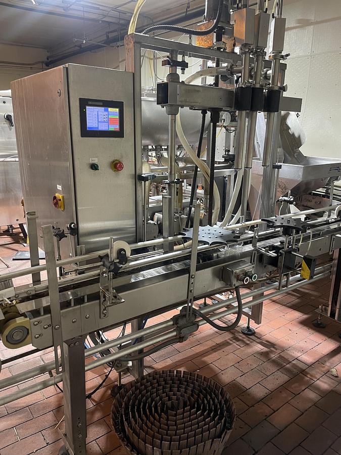 Used Fluid Packaging Solutions 3 Pump Filler