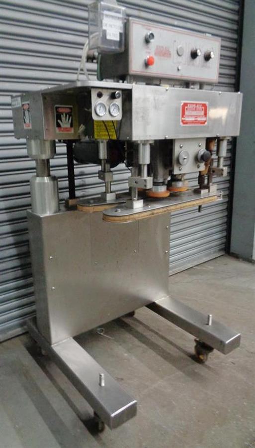 Used Kaps-All model F-4 cap retorquer