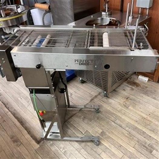Used Perfect PT-75 Tempering unit with Enrober