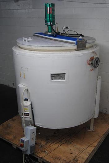 Used TYCON 300-GAL GLASS LINED TANK -
