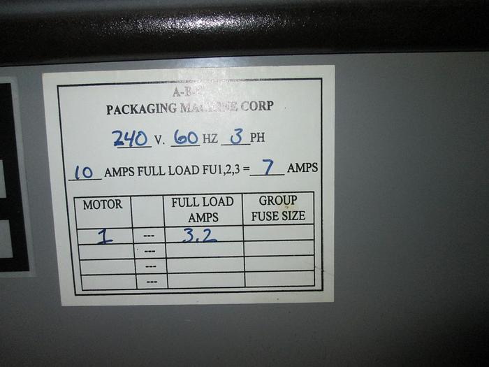 Used ABC model 212-T Case Erector with Side Taper