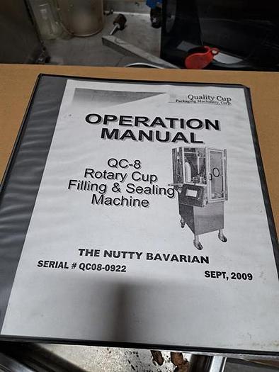 Used Quality Cup model QC-8 Rotary Cup Filler & Sealer