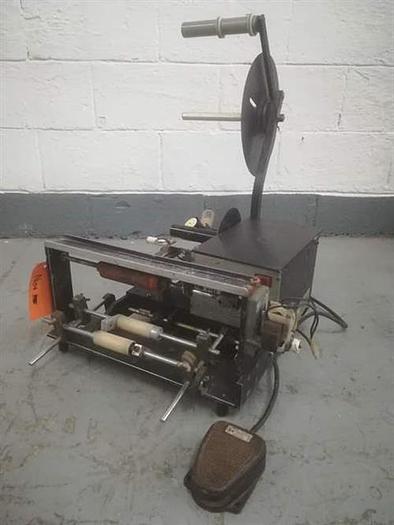 Used Autolabe model  280 Semiautomatic  wraparound Labeler