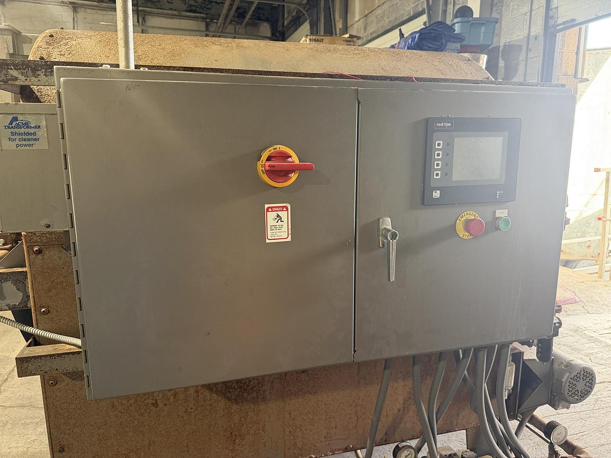 Used AC Horn model 322-M 1,000 lb/hr 3-bag Dry Nut Roaster