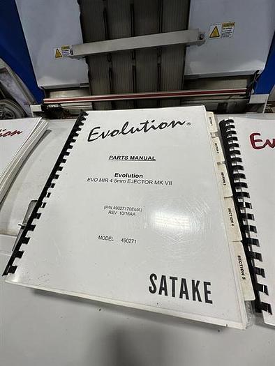 Used Satake EVO-IR-400 Infrared Color and Sorting Machine for Nuts