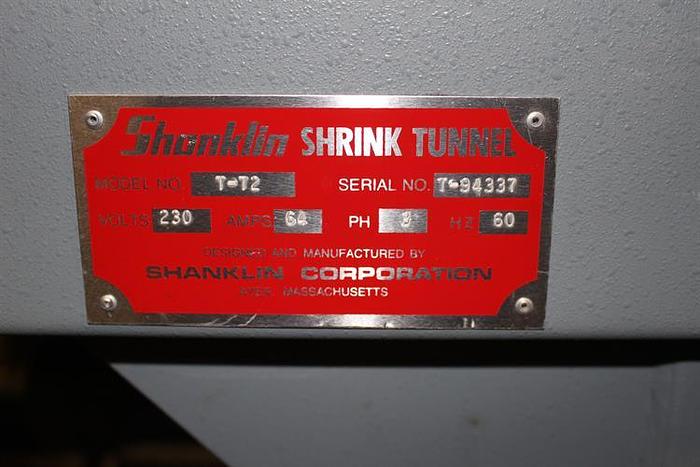 Used Shanklin T-72 Shrink Tunnel