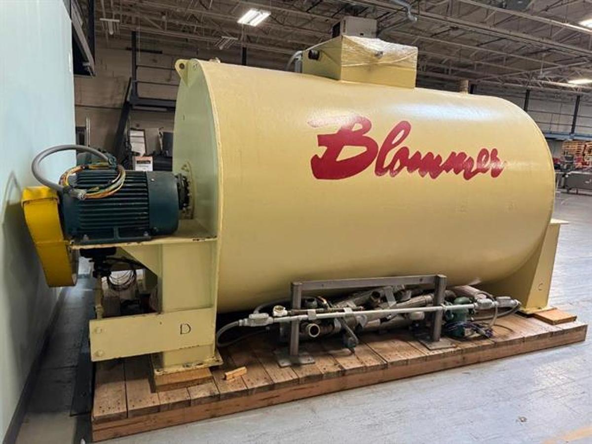 Used Blommer 12,000 lb Horizontal Chocolate Tank