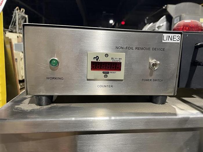 Used Induction Sealer with 5" wide Sealing Head