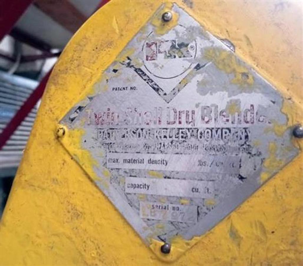 Used Patterson Kelley 14 Qt stainless  steel  V-blender