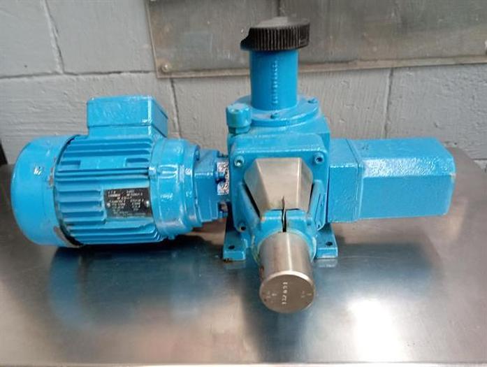Used Lewa model EK1 Diaphragm metering dosing pump