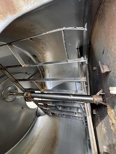 Used Silver State Stainless Brew Tank, 30 Barrel Mash Tun Cap1800 Gallon SS Mix Tank