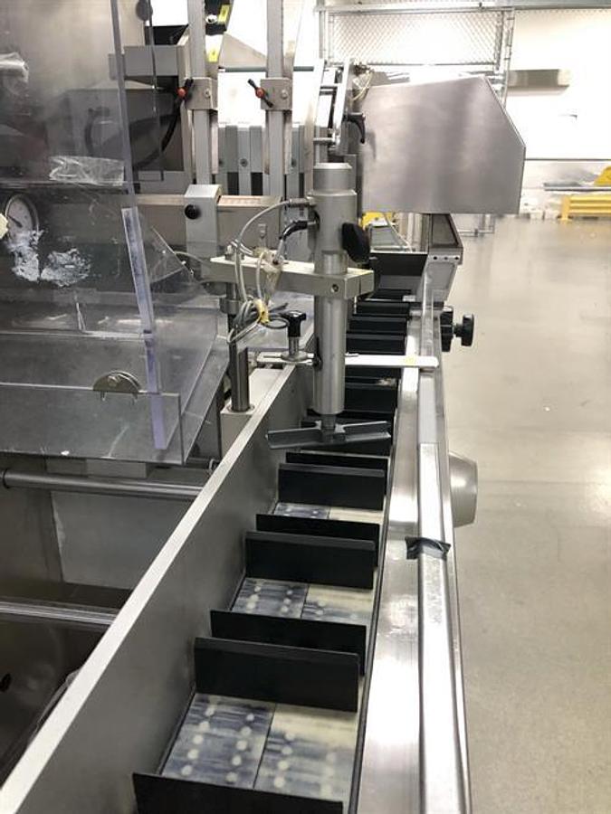 Used IMA model A83 cartoner with blister feeder