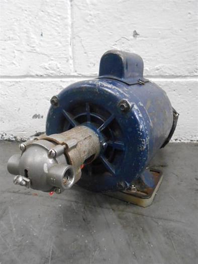Used MILLIPORE CARBON STEEL VACUUM PUMP