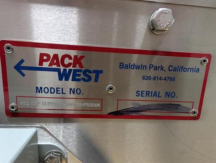 Used Pack West Auto 200 8 spindle capper