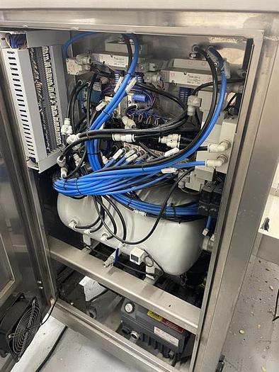 Used BairesPack Pre-made Doy Pouch Machine with 4-lane Linear Scale