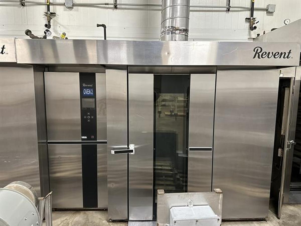 Used Revent Model 703-G-CG Gas Fired Double-Double Rack Oven