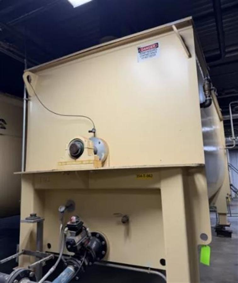 Used WM.A.Schmidt 50,000-lb Jacketed Horizontal Chocolate Tank