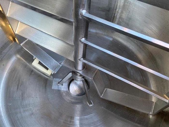 Used 150 Gallon S/S Jacketed Mixing Tank