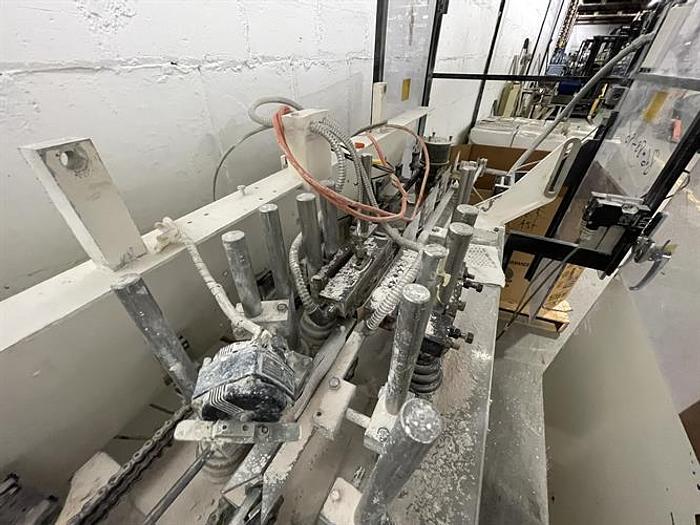 Used Bartelt model IM7-12 Pouch Packager with AMS Auger Filler