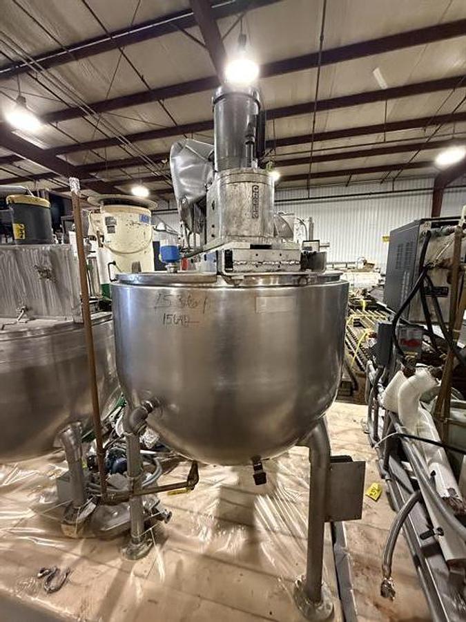 Used Groen 100 Gallon Cooking & Mixing Kettle