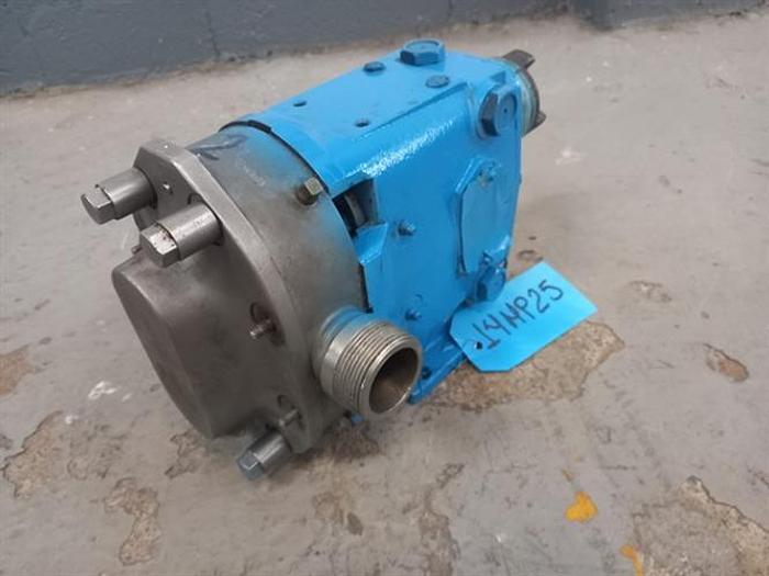 Used SPX Flow model 018U1 stainless steel positive displacement pump