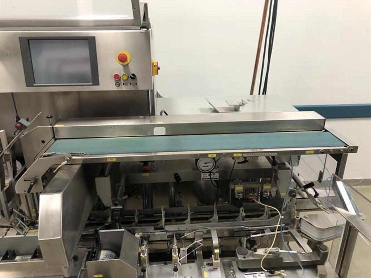 Used IMA model A83 cartoner with blister feeder
