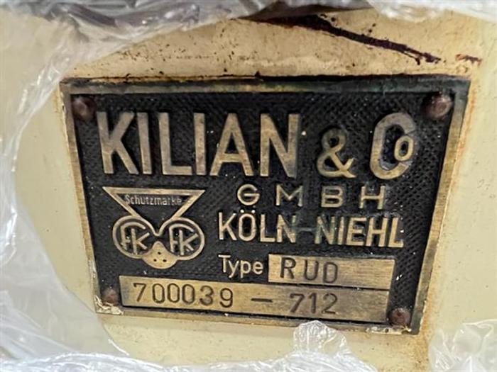 Used Kilian model RUD 20 Station Tablet Press