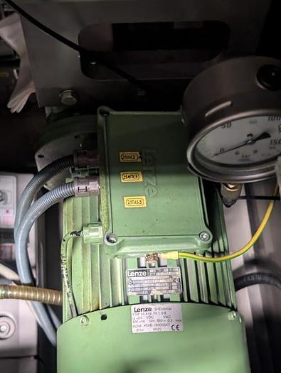 Used Klockner model LA-500 vertical strip packager