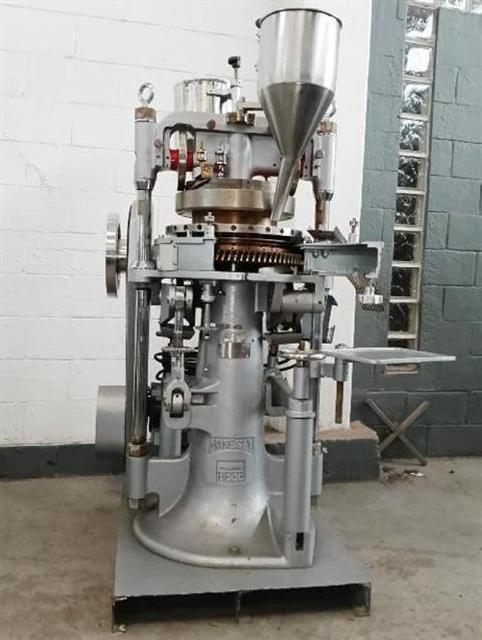 Used Manesty model BB3B 27 station rotary tablet press
