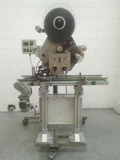 Used Sato model 8490S Pressure Sensitive labeler