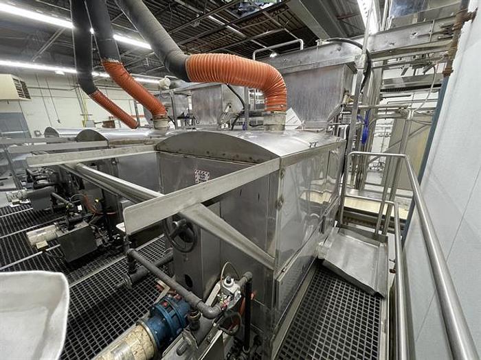 Used (3) 150-lb Capacity Stainless Steel Dry Roasters