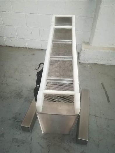 Used Stokes model 623 stainless steel vibratory tablet deduster