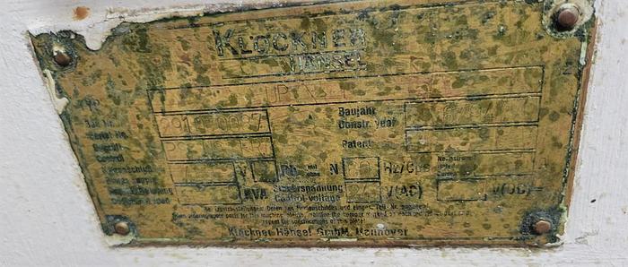 Used Klockner Hansel Strada 700 Hard Candy Line