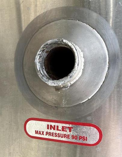 Used Silver State Stainless Brew Tank, 30 Barrel Mash Tun Cap1800 Gallon SS Mix Tank