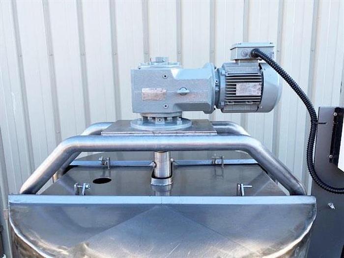 Used 150 Gallon S/S Jacketed Mixing Tank