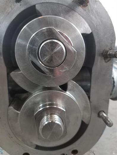 Used SPX Flow model 018U1 stainless steel positive displacement pump