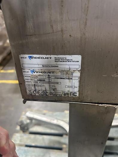 Used Video Jet model 1210 Ink Jet Printer
