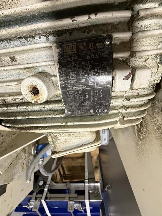 Used McCarter 14,500 lb Jacketed Vertical Agitated Chocolate Tank