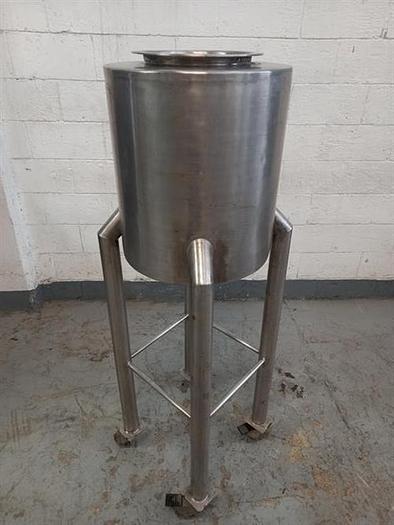 Used Stainless steel  25 gallon jacketed tank