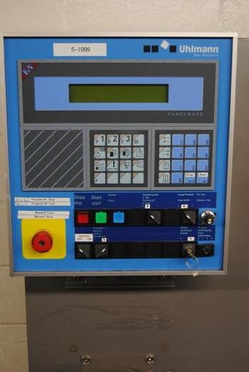 Used Uhlmann model C100 Cartoner with blister feed