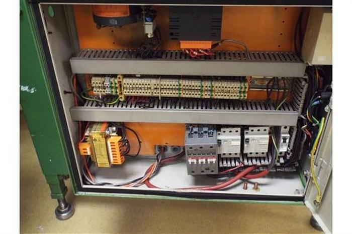 Used Kallfass Automatic Collator Stretch Film Bulls Eye Wrapper and Shrink