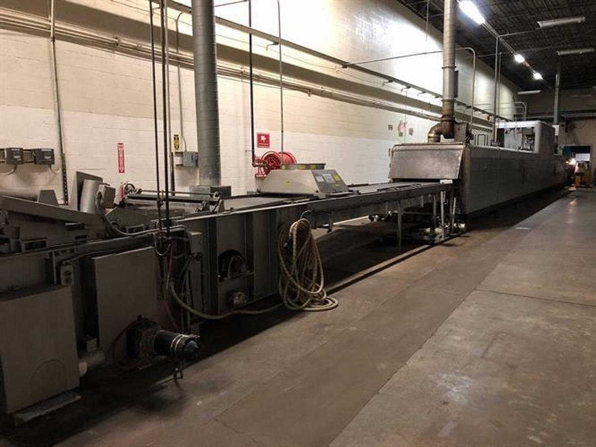 Used Werner Lehara 1- Meter Double Oven Line for Biscotti/Macaroons