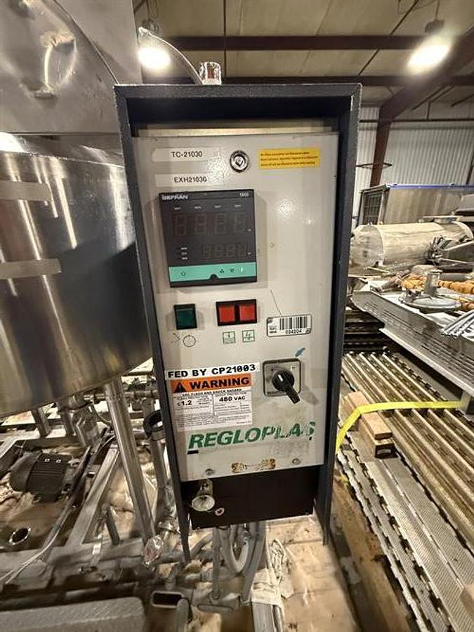 Used AB Process 150 Gallon SS jacketed and Mixing Kettle