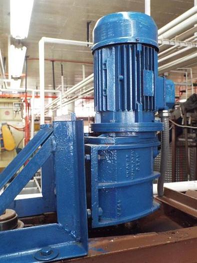 Used 2,000 Liter Carbon Steel Mixing Tank