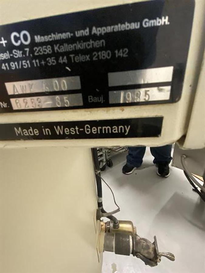 Used Sollich 420mm Enrobing Line with Flow Wrapper