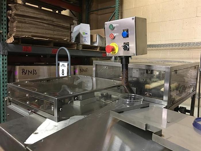 Used CPMS FBW-100 Bunch Wrapper with Automatic Feeder